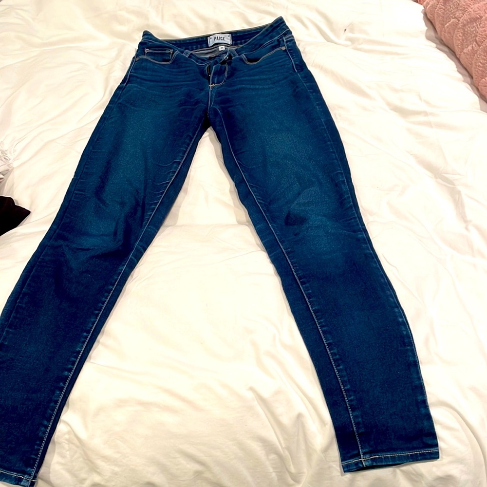 Womens size 26 Paige indigo jeans